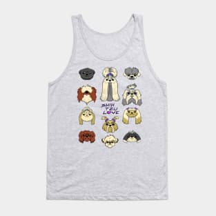 Shih Tzu Love Tank Top